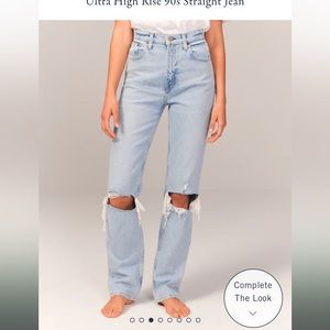 Abercrombie & Fitch Straight Leg Jeans
